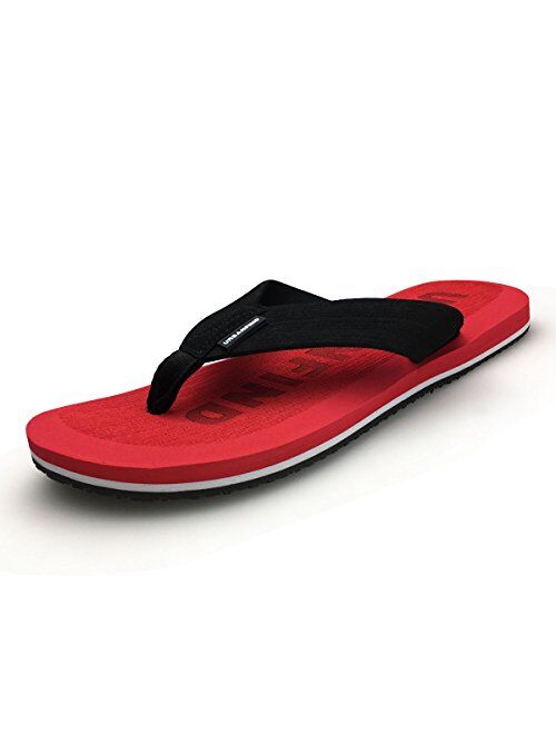 URBANFIND Men's Flip Flops Fashion EVA Thong Sandals TPR Non Slip Shower Slippers