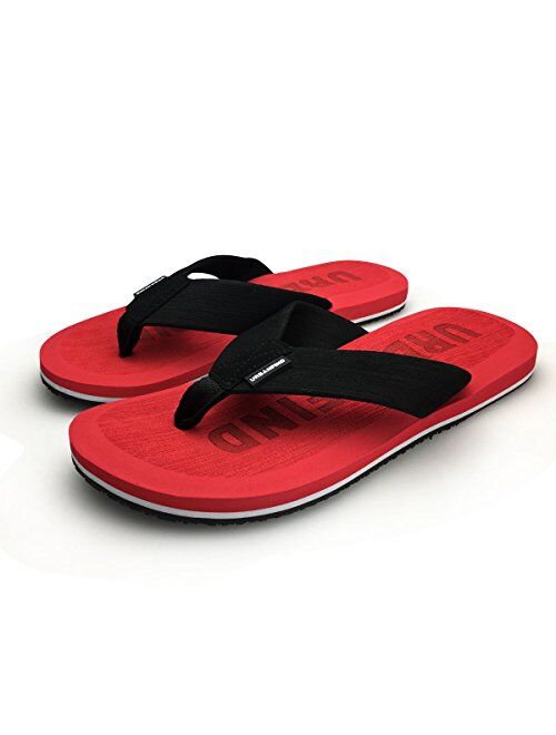 URBANFIND Men's Flip Flops Fashion EVA Thong Sandals TPR Non Slip Shower Slippers