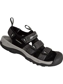 Exustar Clipless Sandal for Cycling with Closed Toe Design