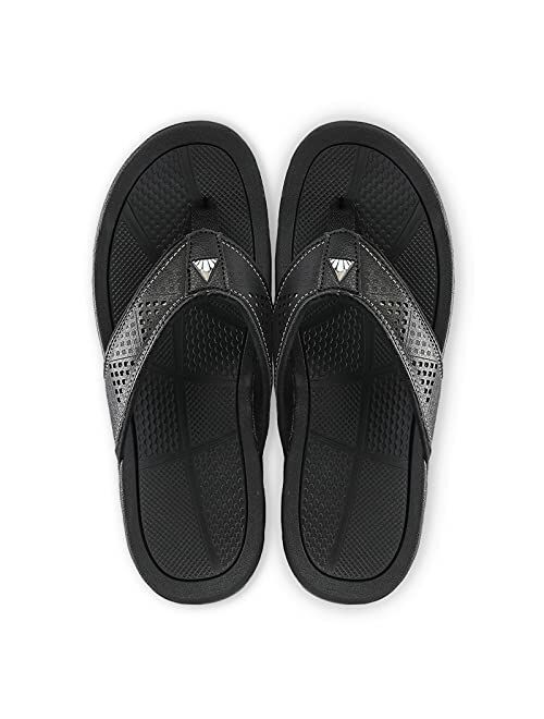 VVQI Men's Sport Flip Flops Comfort Casual Thong Sandals Outdoors