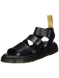 Unisex-Adult Gladiator with Buckle Strap Sandal