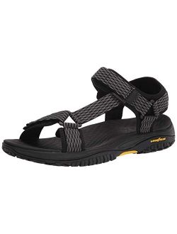 Men's Open Toe Sandal W/Strap Closure