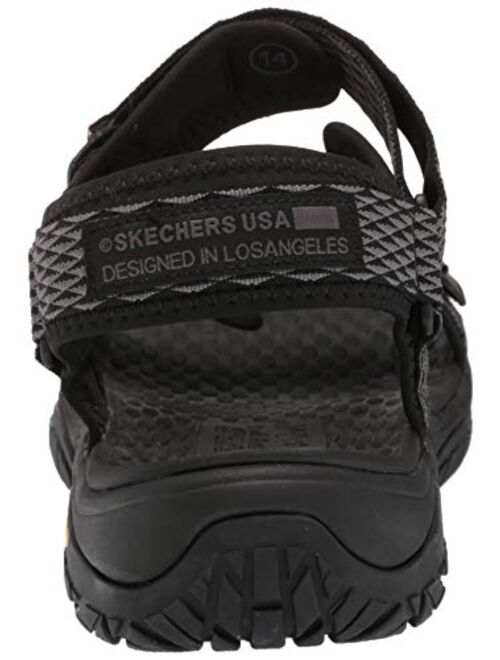 Skechers Men's Open Toe Sandal W/Strap Closure