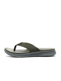 Men's Go Consistent Flip Flop-Athletic Beach Shower Shoe Slipper Thong Sandals