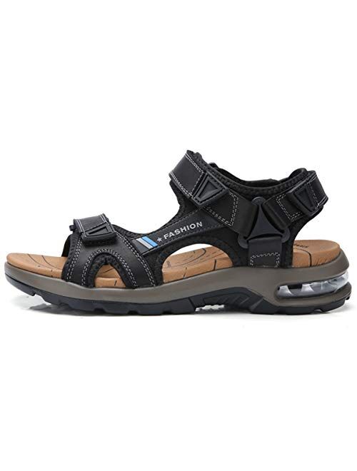 ChicWind Mens Sport Sandals Air Cushion Ankle Strap Outdoor Beach Hiking Sandals