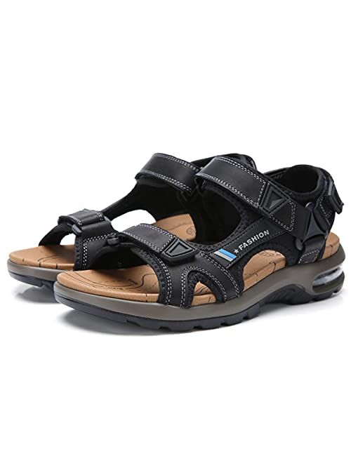 ChicWind Mens Sport Sandals Air Cushion Ankle Strap Outdoor Beach Hiking Sandals