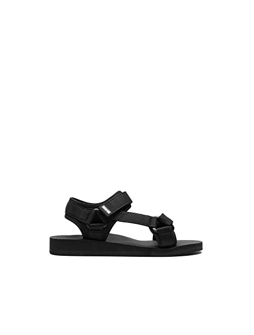 DREAM PAIRS Mens Sandals, Lightweght Outdoor Hiking Sandals Waterproof Athletic Sports Walking Water Sandals With Soft Eva Midsole For Beach Summer Vocation Travel Advent