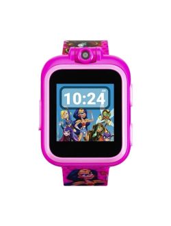 PLAYZOOM iTouch Kids DC Comics Superhero Girls Strap Touchscreen Smart Watch 42x52mm