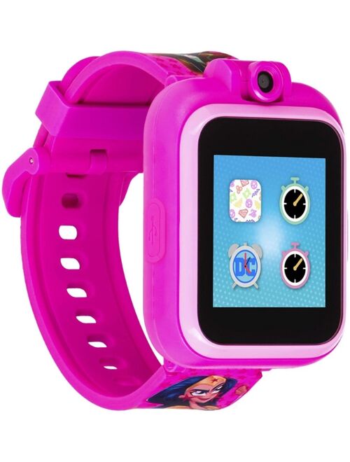 PLAYZOOM iTouch Kids DC Comics Superhero Girls Strap Touchscreen Smart Watch 42x52mm