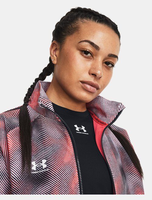Under Armour Women's UA Challenger Pro Printed Track Jacket