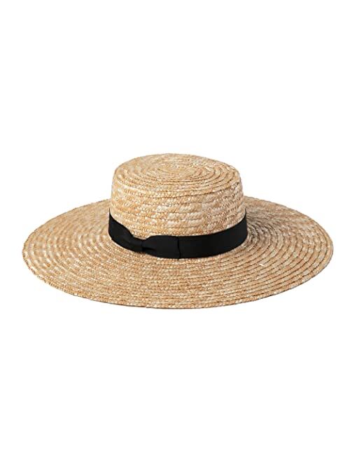 Lack of Color Women's The Spencer Wide Brimmed Straw Boater Hat