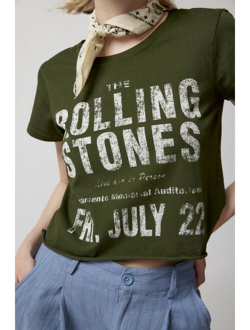 Urban Outfitters The Rolling Stones Raw Hem Baby Tee