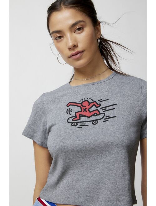 Urban Outfitters Keith Haring Skater Baby Tee