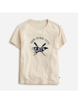 KID by crewcuts garment-dyed short-sleeve NYC graphic T-shirt