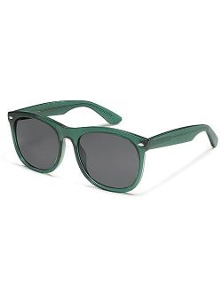 Classic Square Sunglasses for Women Men Vintage Retro Oversized Womens UV400 Sun Glasses SJ2270