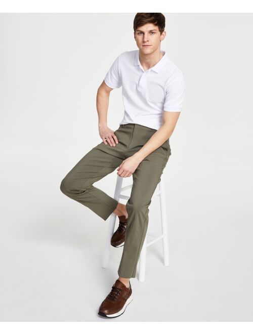 Tommy Hilfiger Men's Modern-Fit TH Flex Stretch Comfort Solid Performance Pants