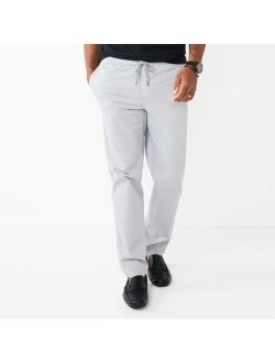 Slim-Fit Pull-On Pants