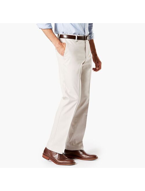 Men's Dockers Signature Khaki Lux Straight-Fit Creased Stretch Pants