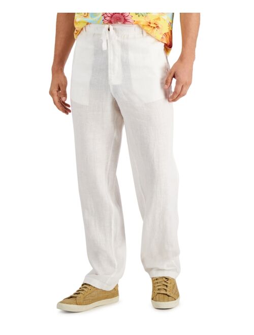 Club Room Men's 100% Linen Pants, Created for Macy's