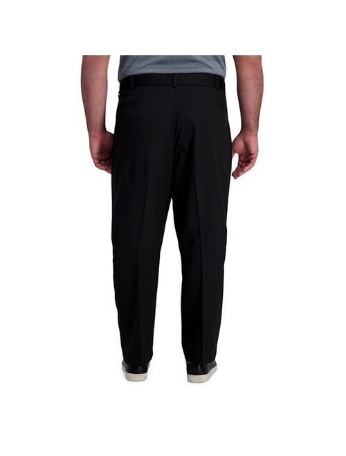 Big & Tall Haggar Cool Right Classic-Fit Pleated Performance Flex Pants