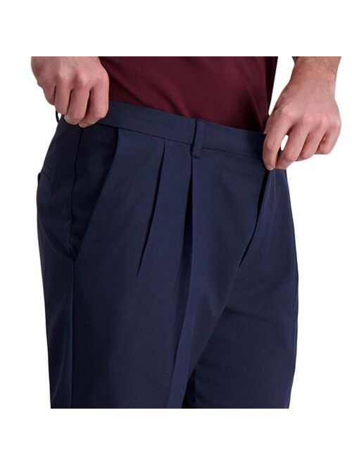Men's Haggar Cool Right Performance Flex Classic-Fit Pleated Pants