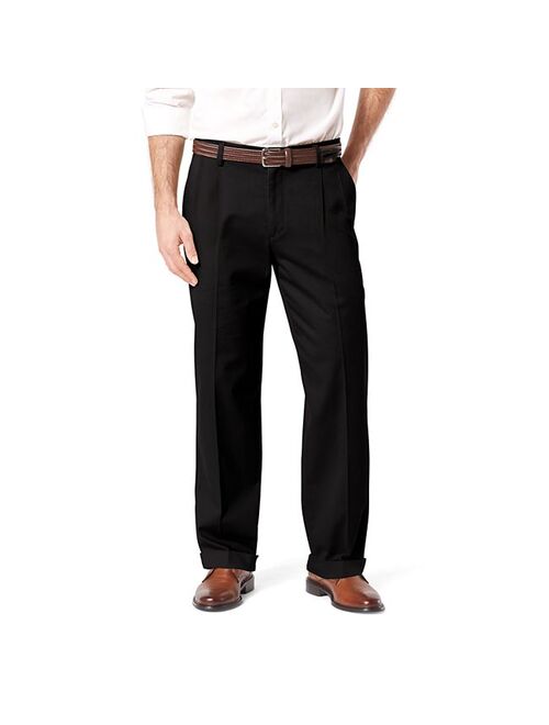 Men's Dockers Stretch Easy Khaki Relaxed-Fit Pleated Pants