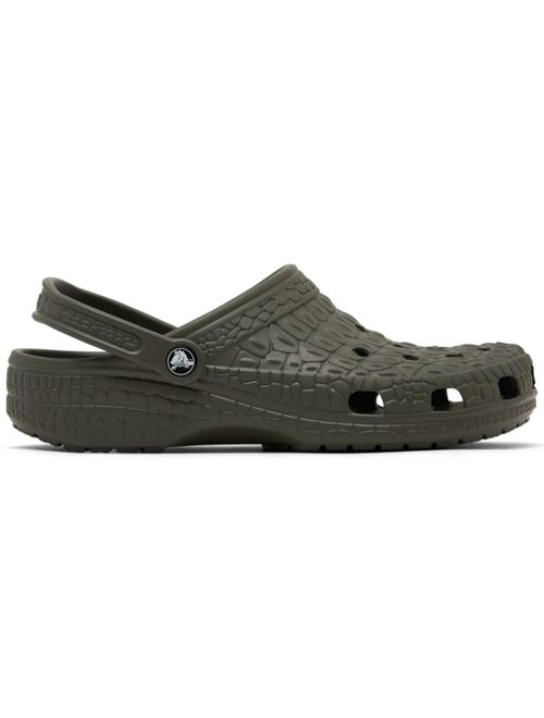 Men's and Women's Crocskin Classic Clogs from Finish Line