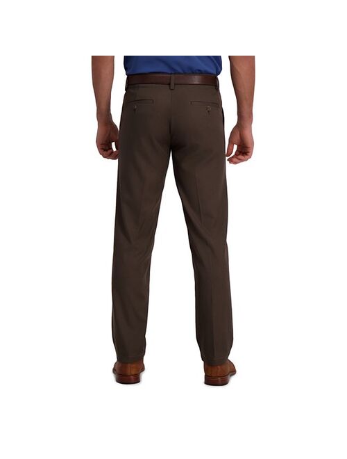 Men's Haggar Cool 18 PRO Straight-Fit Wrinkle-Free Flat-Front Super Flex Waist Pants