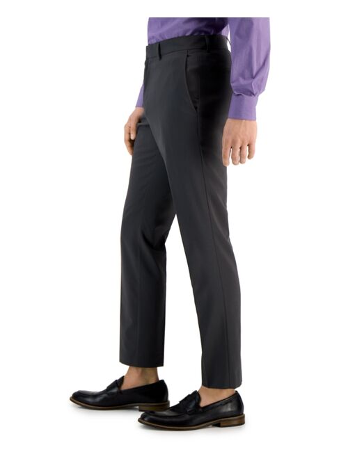 Perry Ellis Portfolio Men's Slim-Fit Flat Front Pants