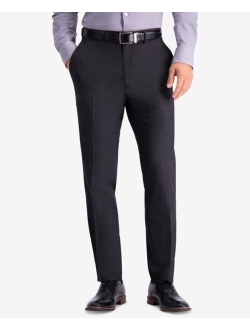 Men's Slim-Fit Stretch Premium Textured Weave Dress Pants