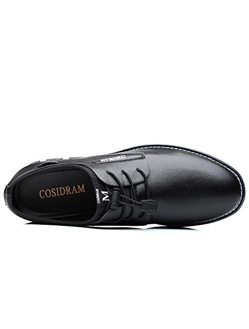 COSIDRAM Mens Casual Shoes Business Slip-on Shoes Comfort Fashion Office Shoes for Male
