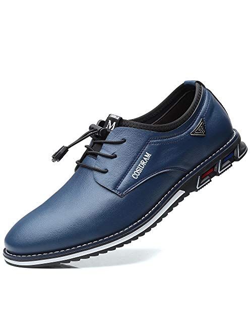 COSIDRAM Mens Casual Shoes Business Slip-on Shoes Comfort Fashion Office Shoes for Male