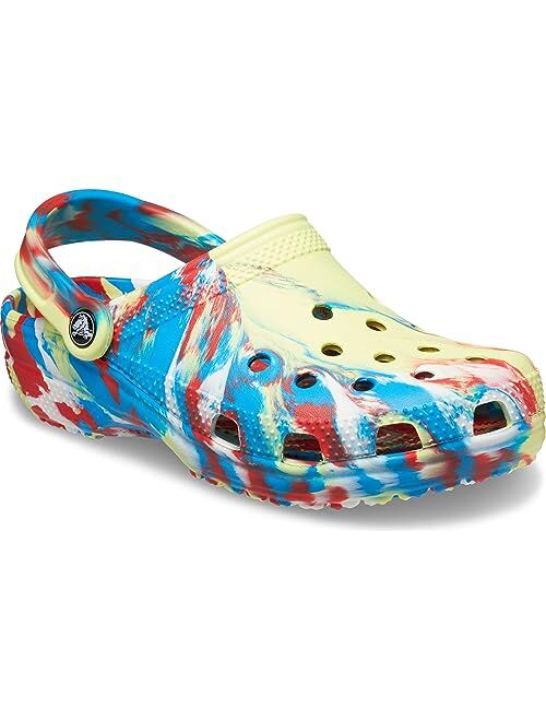 Crocs Classic Marbled Tie-Dye Clog