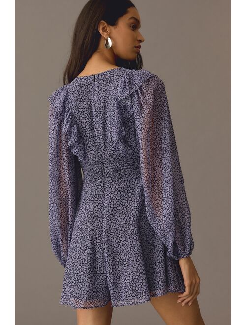 Hutch Long-Sleeve Deep-V Romper