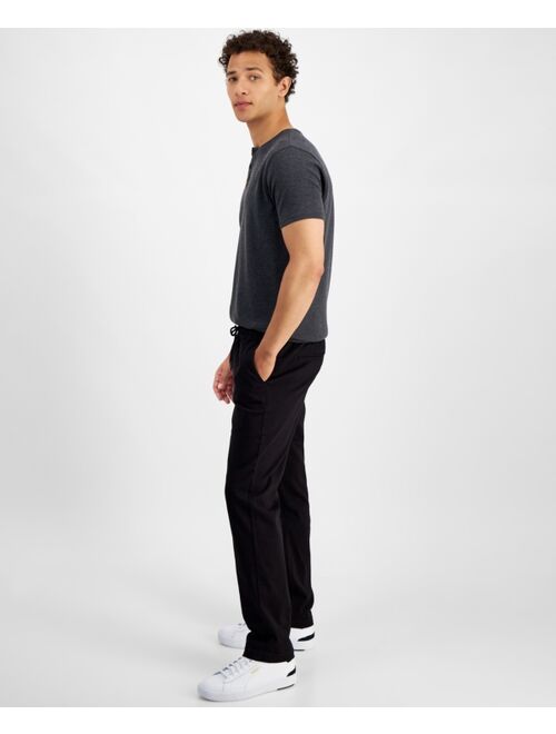 And Now This Men's Regular-Fit Twill Drawstring Pants, Created for Macy's