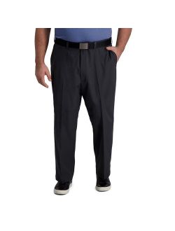 Big & Tall Haggar Cool Right Classic-Fit Flat-Front Performance Flex Pants