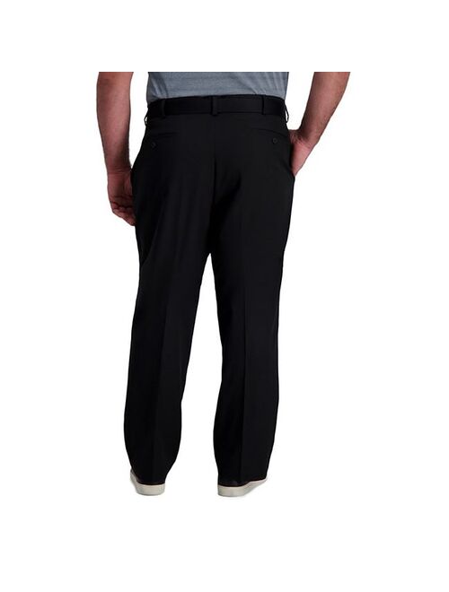 Big & Tall Haggar Cool Right Classic-Fit Flat-Front Performance Flex Pants