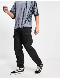 Stan Ray relaxed cargo pants in black