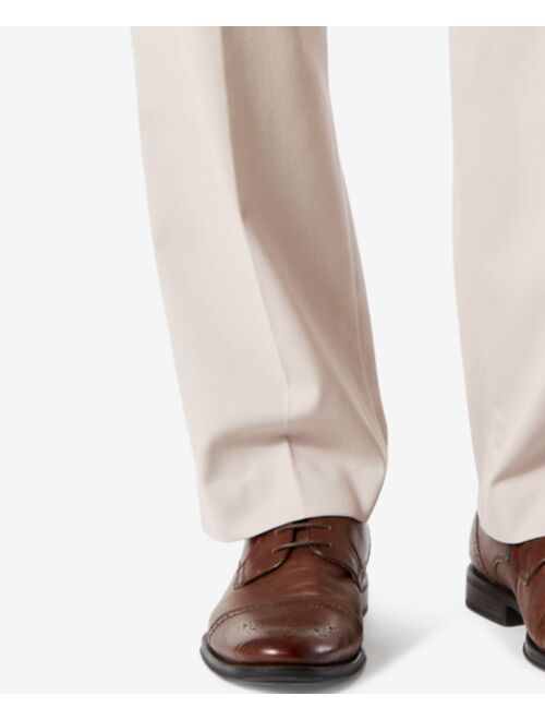 Dockers Men's Big & Tall Easy Classic Pleated Fit Khaki Stretch Pants