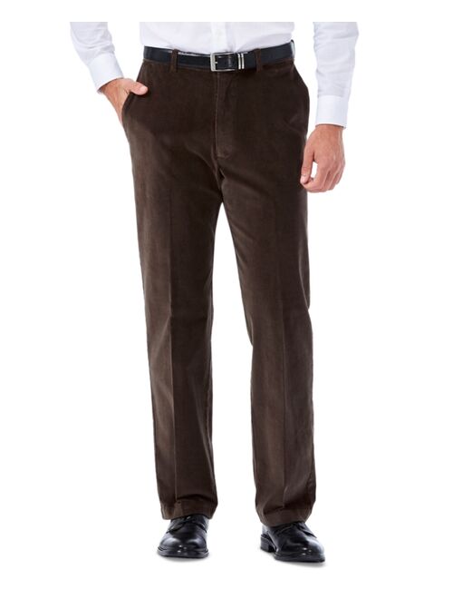 Haggar Men's Classic-Fit Stretch Corduroy Pants