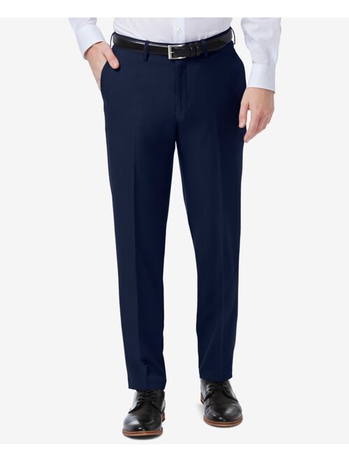 Haggar Men's Premium Comfort Slim-Fit Performance Stretch Flat-Front Dress Pants