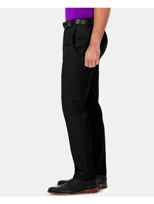 Haggar Men's Cool 18 Pro Slim-Fit 4-Way Stretch Moisture-Wicking Non-Iron Dress Pants