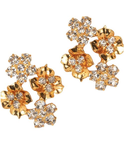 Jennifer Behr Violeta crystal-embellished earrings