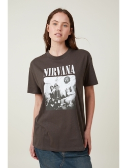 Women's Oversized Fit Nirvana T-shirt