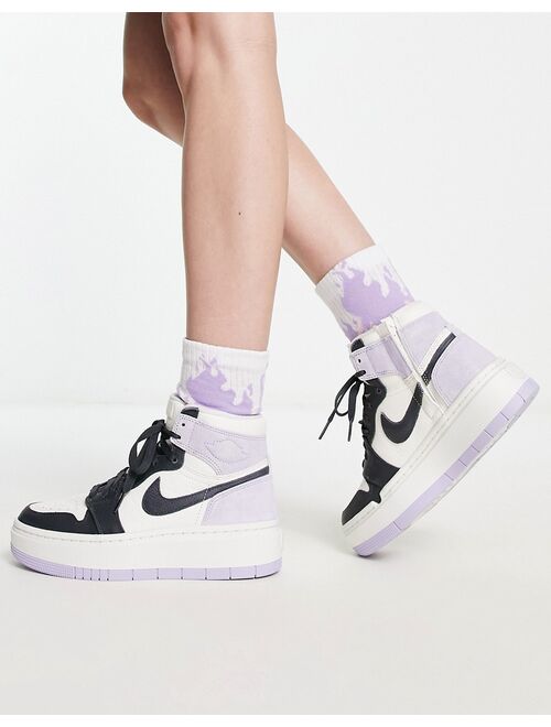 Nike Air Jordan 1 Elevate High sneakers in purple & gray