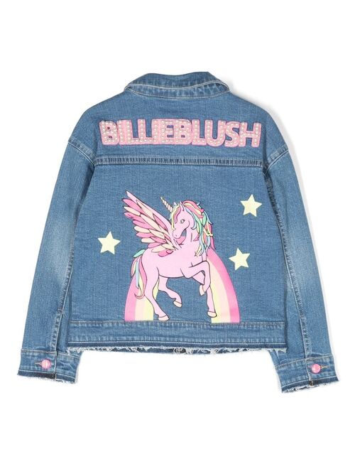 Billieblush button-up denim jacket