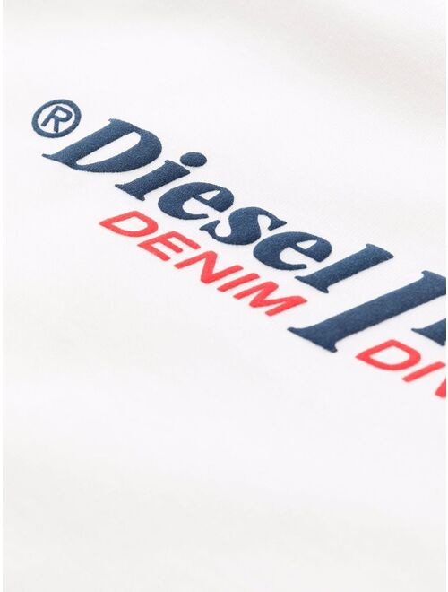 Diesel logo-print T-shirt dress