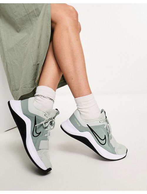 Nike MC Trainer 2 sneakers in silver