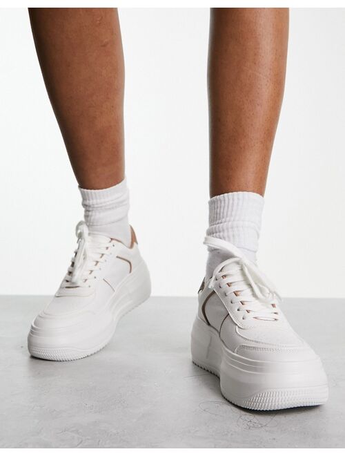 Steve Madden Perrin chunky sneakers in white