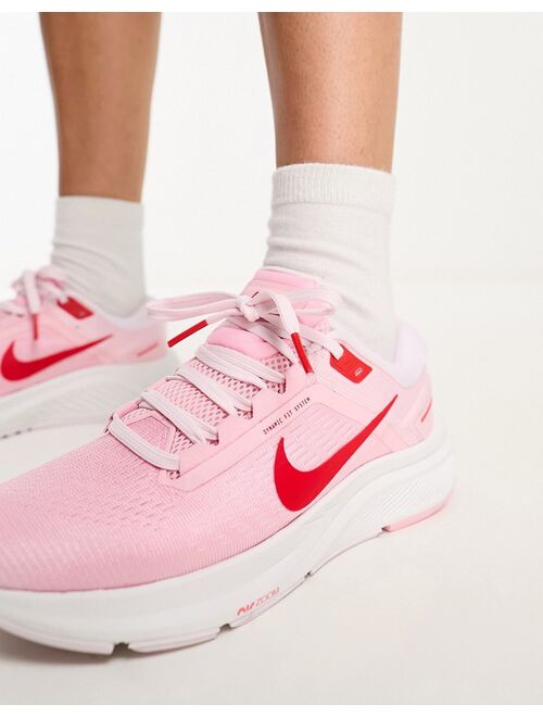 Nike Air Zoom Structure 24 sneakers in pink
